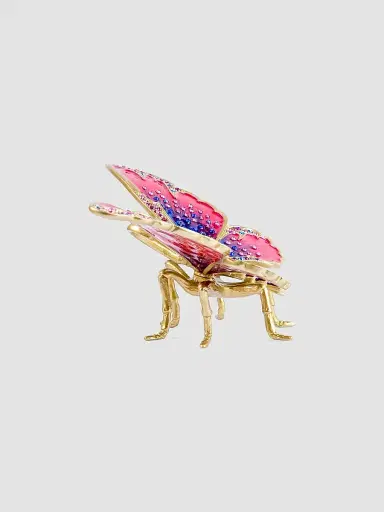 Jay Strongwater Puccini Large Butterfly Figurine | Thumbnail 3
