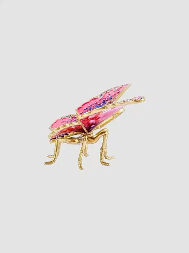 Jay Strongwater Puccini Large Butterfly Figurine | Thumbnail 4