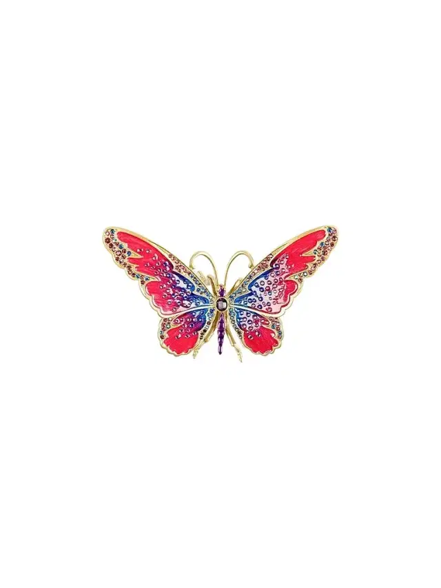 Jay Strongwater Puccini Large Butterfly Figurine