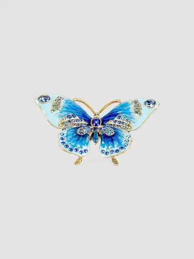 Jay Strongwater Madame Small Buttefly Figurine | Thumbnail 3