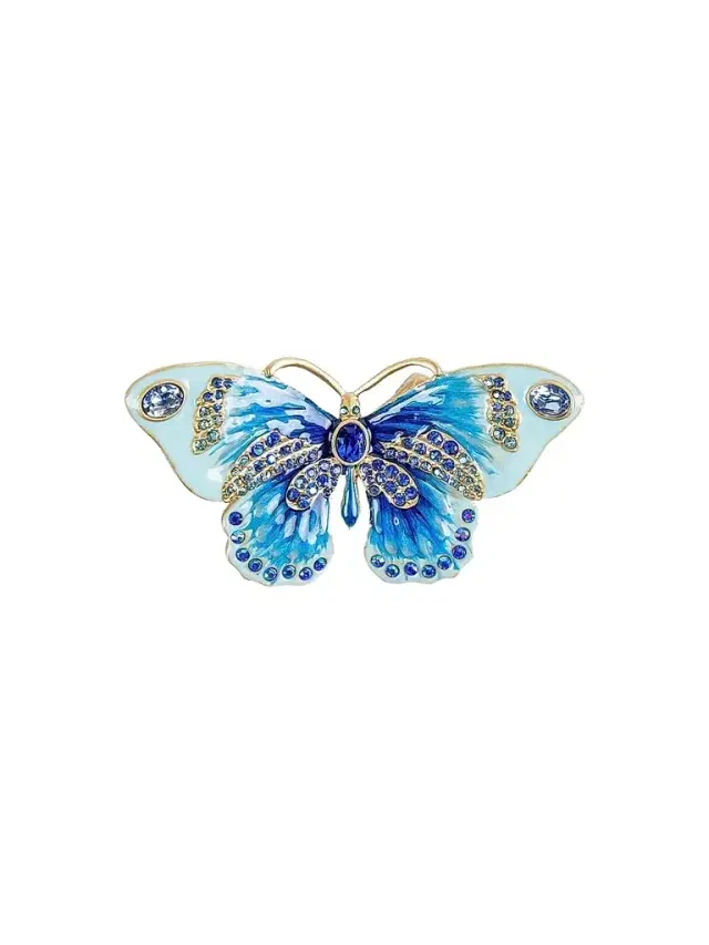 Jay Strongwater Madame Small Buttefly Figurine