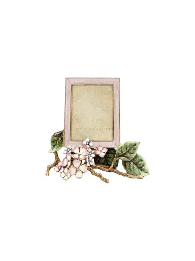 Jay Strongwater Hydrangea 3" x 4" Colbie Frame | Thumbnail 1