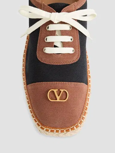 Valentino Men's Palm Avenue Espadrilles Sneakers in Canvas | Thumbnail 5