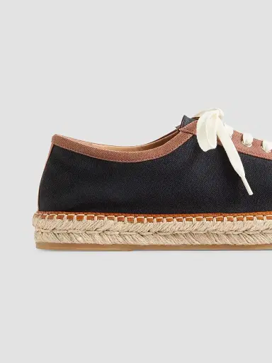 Valentino Men's Palm Avenue Espadrilles Sneakers in Canvas | Thumbnail 6