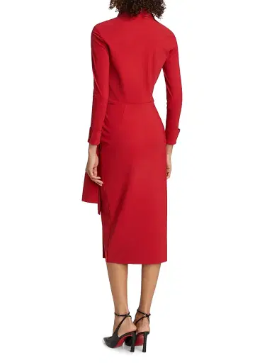 Chiara Boni La Petite Robe Women's Kamala Matte Jersey Wrap Dress | Thumbnail 5 Chiara Boni La Petite Robe Women's Kamala Matte Jersey Wrap Dress | Thumbnail 5
