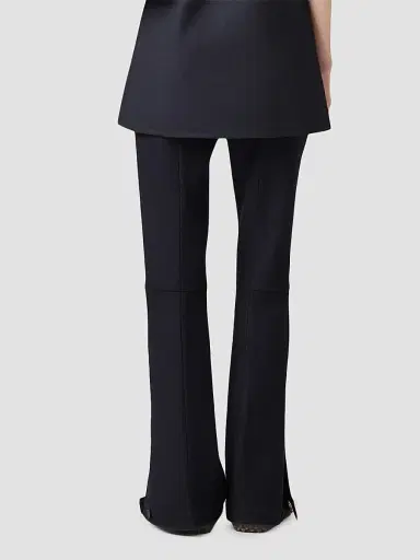 Miu Miu Women's Double Wool Pants | Thumbnail 4 Miu Miu Women's Double Wool Pants | Thumbnail 4