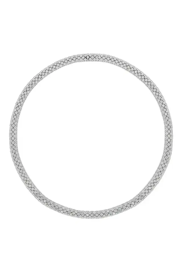 ROBERTO DEMEGLIO Diamond Full Cashmere Necklace
