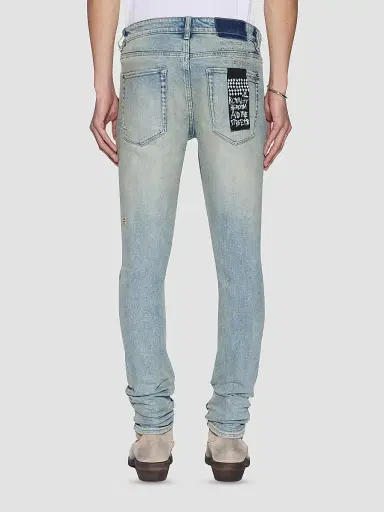 Ksubi Men's Van Winkle Astral Grid Skinny Jeans | Thumbnail 3 Ksubi Men's Van Winkle Astral Grid Skinny Jeans | Thumbnail 3
