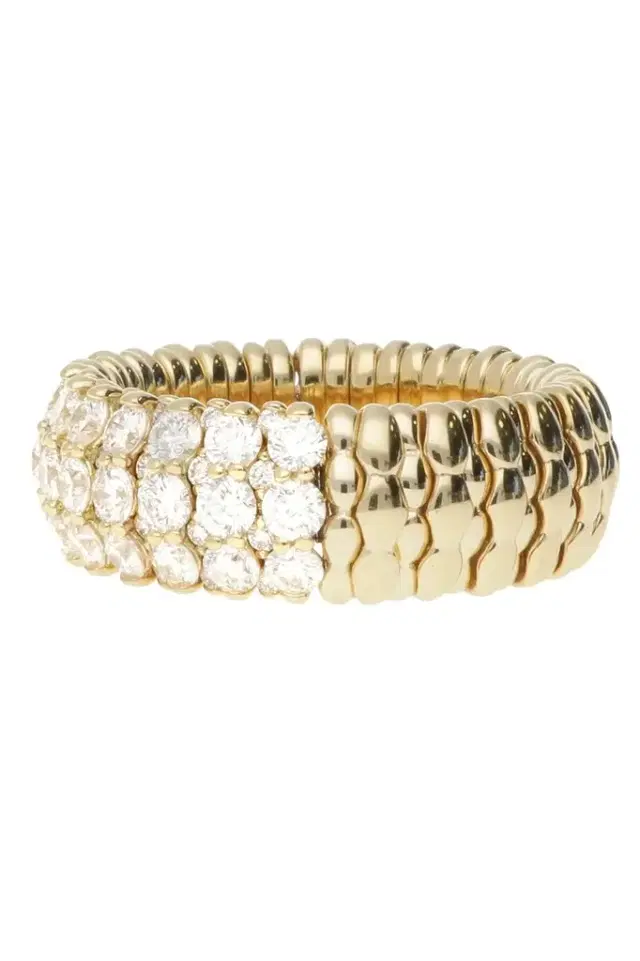 ROBERTO DEMEGLIO Diamond Half Giotto Ring