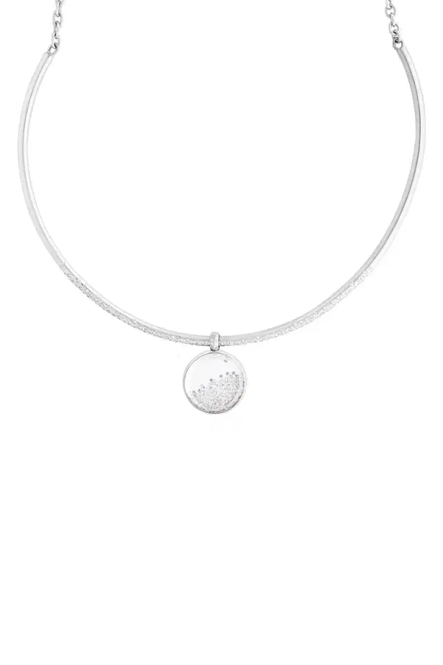 MORITZ GLIK Diamond Shaker Gala Choker Necklace