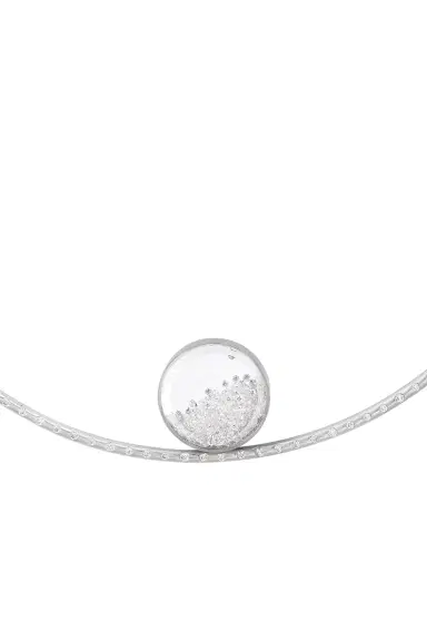 MORITZ GLIK Diamond Shaker Pave Necklace | Thumbnail 2