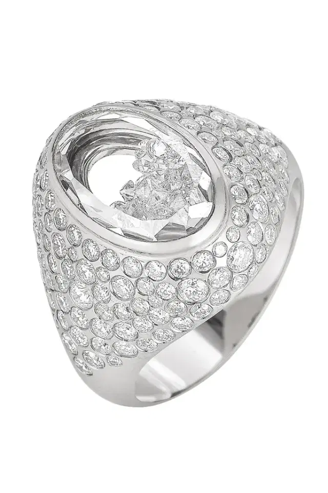 Diamond Shaker Gala Ring