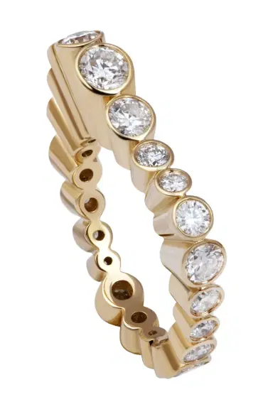 MAISON MARCELLE Diamond Serti Clos Bague Ring | Thumbnail 3