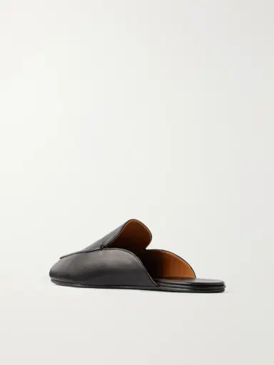 Auralee Leather Slippers - Men | Thumbnail 4