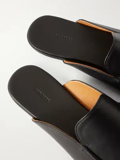 Auralee Leather Slippers - Men | Thumbnail 5