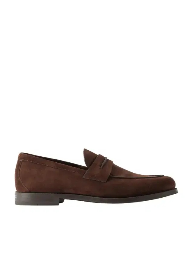 Zegna Suede Loafers - Men