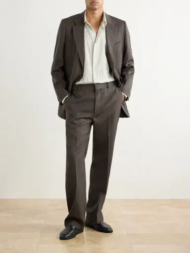 Auralee Wool-Gabardine Blazer - Men | Thumbnail 2