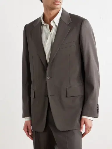 Auralee Wool-Gabardine Blazer - Men | Thumbnail 3
