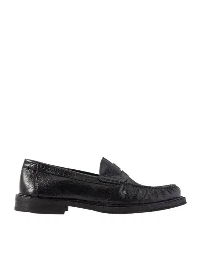 Vinny's Yardee Tumbled Leather Loafers - Men