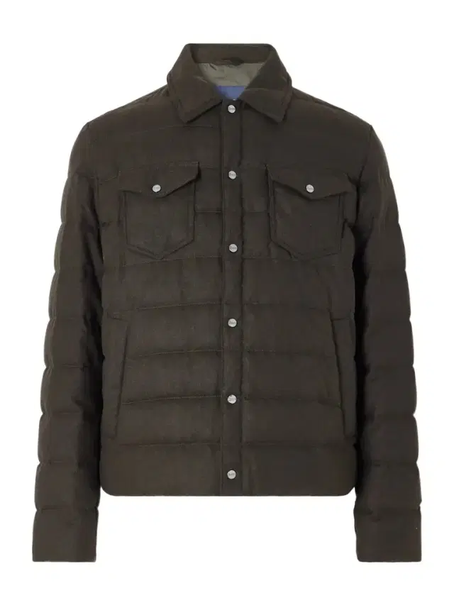 HERNO Quilted Flannel Down Jacket - Men