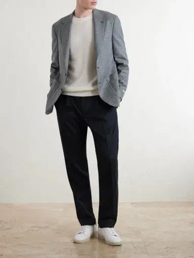 Canali Wool and Cashmere-Blend Sweater - Men | Thumbnail 2 Canali Wool and Cashmere-Blend Sweater - Men | Thumbnail 2