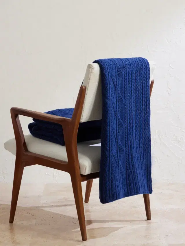 Inis Meáin Patented Aran Cashmere Blanket - Men