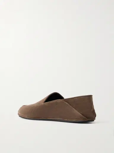 John Lobb Kingston II Collapsible-Heel Suede Loafers - Men | Thumbnail 4