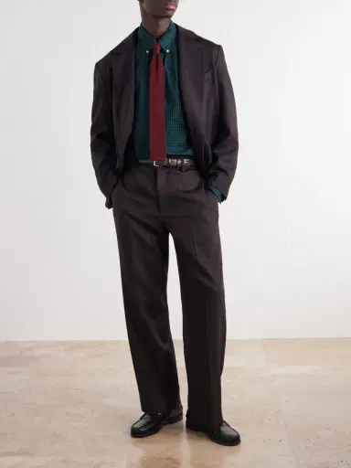 Polo Ralph Lauren Button-Down Collar Checked Cotton Shirt - Men | Thumbnail 2