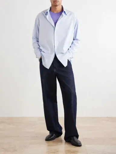Auralee Finx Cotton-Poplin Shirt - Men | Thumbnail 2