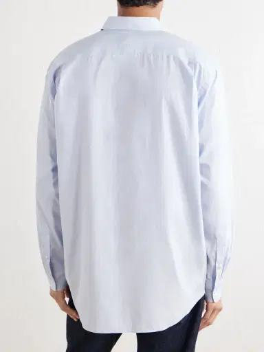 Auralee Finx Cotton-Poplin Shirt - Men | Thumbnail 4