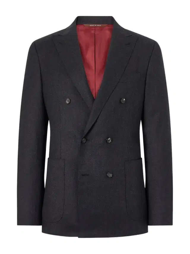 Canali Kei Double-Breasted Wool Blazer - Men