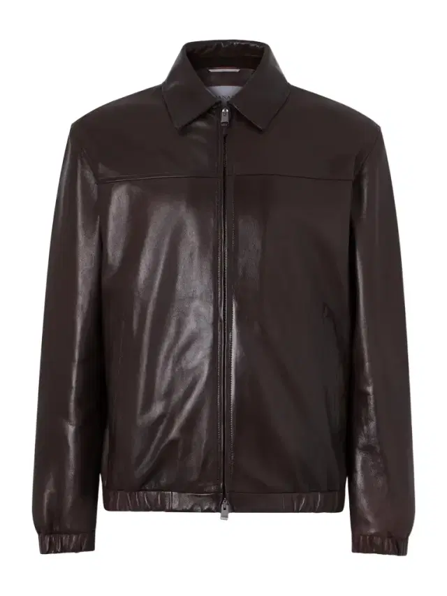 Canali Leather Jacket - Men