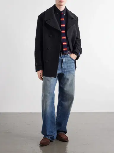 Polo Ralph Lauren Double-Breasted Wool-Blend Coat - Men | Thumbnail 2