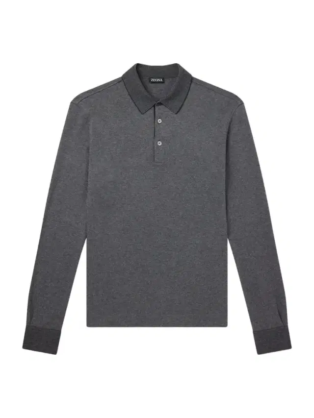 Zegna Cotton Polo Shirt - Men
