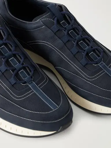 John Lobb Laced Stream Nubuck Sneakers - Men | Thumbnail 5
