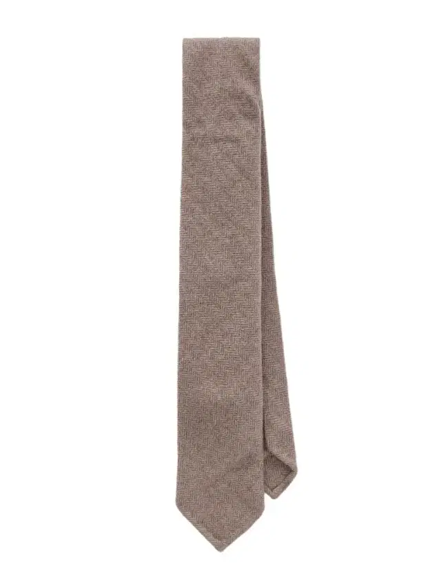 De Petrillo 8cm Striped Wool and Cashmere-Blend Tie - Men