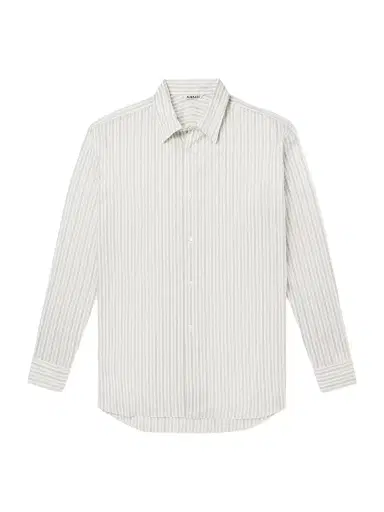 Auralee Striped Cotton and Silk-Blend Shirt - Men | Thumbnail 1