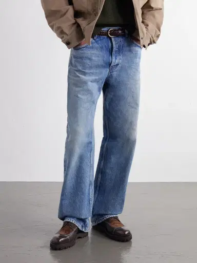 John Lobb Peak Patchwork Leather, Suede and Nubuck Lace-Up Boots - Men | Thumbnail 2