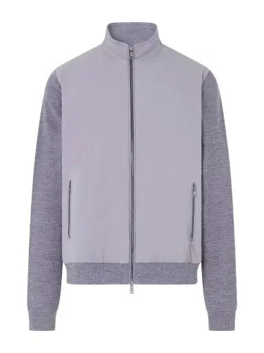 Peter Millar Solarspun Waffle Knit-Trimmed Shell Jacket - Men | Thumbnail 1