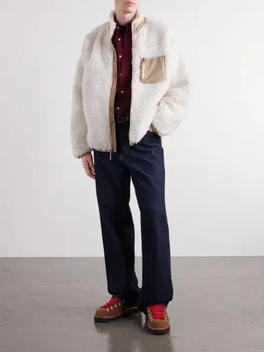 Polo Ralph Lauren Shell-Trimmed Fleece Jacket - Men | Thumbnail 2