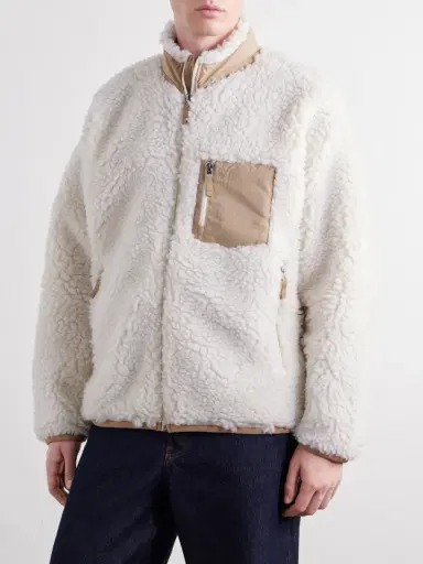 Polo Ralph Lauren Shell-Trimmed Fleece Jacket - Men | Thumbnail 3