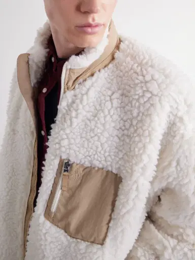 Polo Ralph Lauren Shell-Trimmed Fleece Jacket - Men | Thumbnail 5