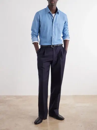 Zegna Denim Shirt - Men | Thumbnail 2