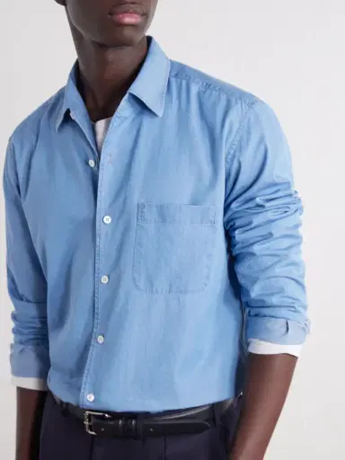 Zegna Denim Shirt - Men | Thumbnail 5
