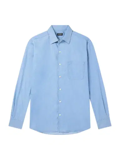 Zegna Denim Shirt - Men | Thumbnail 1