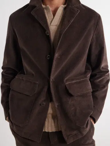 Slowear Incotex Stretch-Cotton Corduroy Blouson Jacket - Men | Thumbnail 5