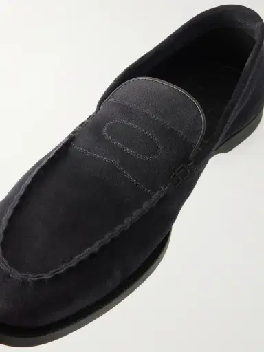 John Lobb Pace Suede Loafers - Men | Thumbnail 5