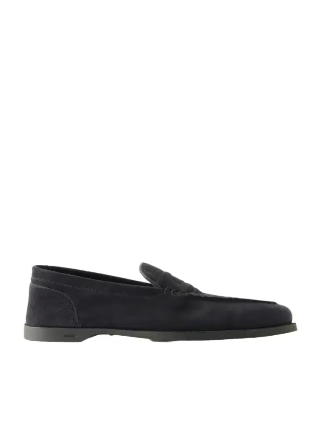 John Lobb Pace Suede Loafers - Men
