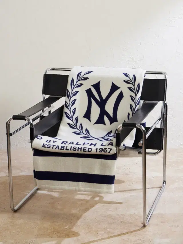Ralph Lauren Home Yankees Jacquard-Woven Wool and Cotton-Blend Throw - Men