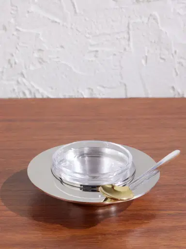 Brunello Cucinelli Silver-Plated Stainless Steel Caviar Set - Men | Thumbnail 1 Brunello Cucinelli Silver-Plated Stainless Steel Caviar Set - Men | Thumbnail 1
